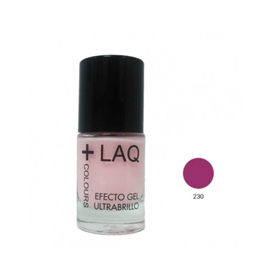 +LAQ COLOURS ESMALTE GEL ULTRABRILLO  1 ENVASE 10 ML COLOR 230