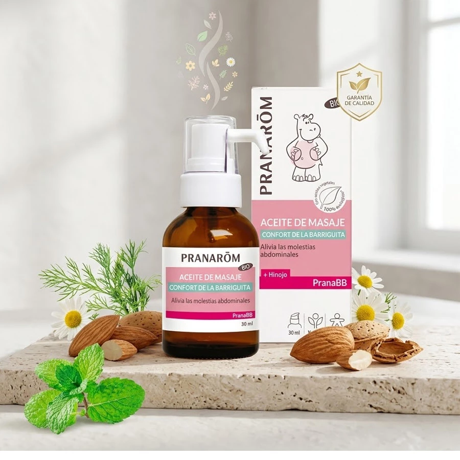 ACEITE DE MASAJE CONFORT BARRIGITA PRANABB PRANAROM 30ML