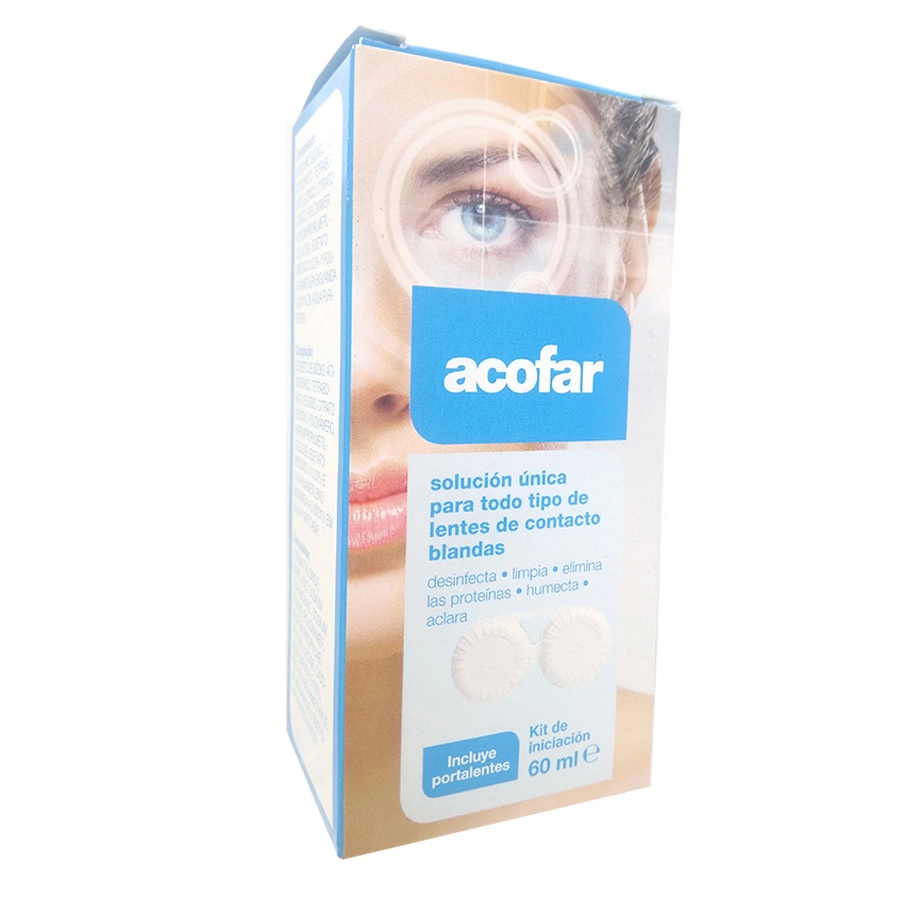 ACOFARMA NESIRA SOLUCION UNICA LENTES DE CONTACTO  1 ENVASE VIAJE 60 ML