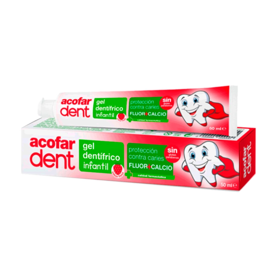 ACOFARMA VIVERA GEL DENTIFRICO INFANTIL  1 TUBO 50 ML SABOR FRESA