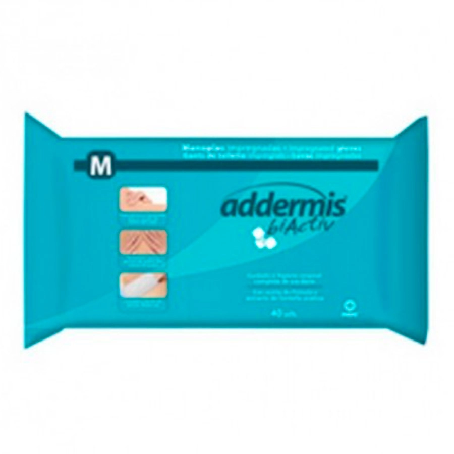 ADDERMIS BIACTIV MANOPLA IMPREGNADA  40 UNIDADES