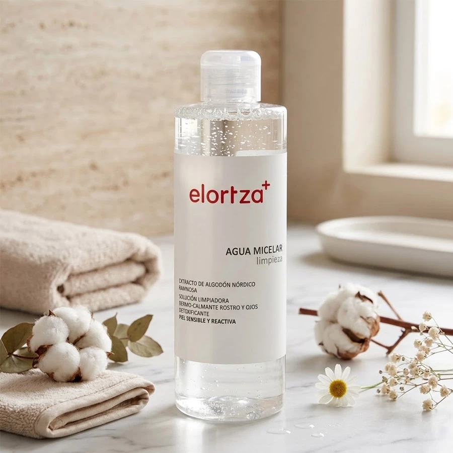 AGUA MICELAR CON EXTRACTO DE ALGODON ELORTZA BOTIKA 390ML