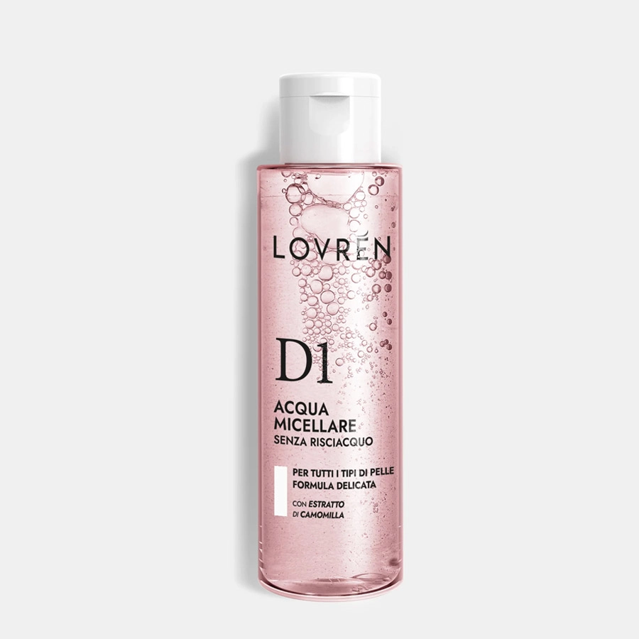 AGUA MICELAR SIN ACLARADO CON EXTRACTO DE MANZANILLA LOVREN 100ML