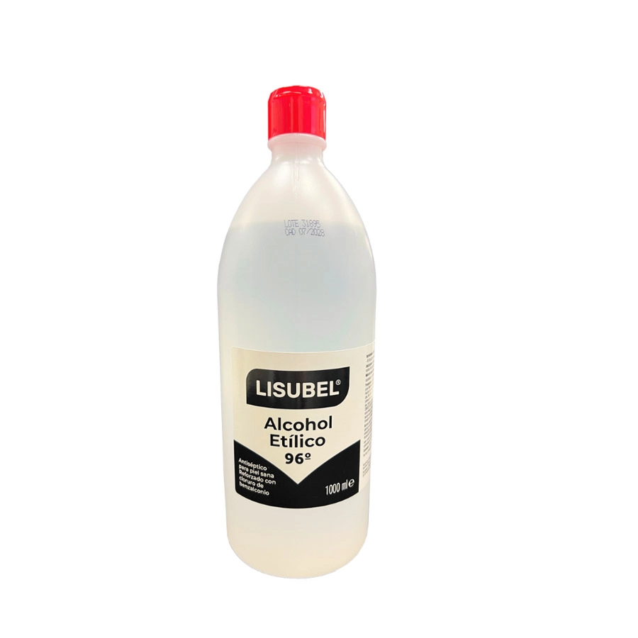 ALCOHOL 96º LISUBEL 1 FRASCO 1000 ML