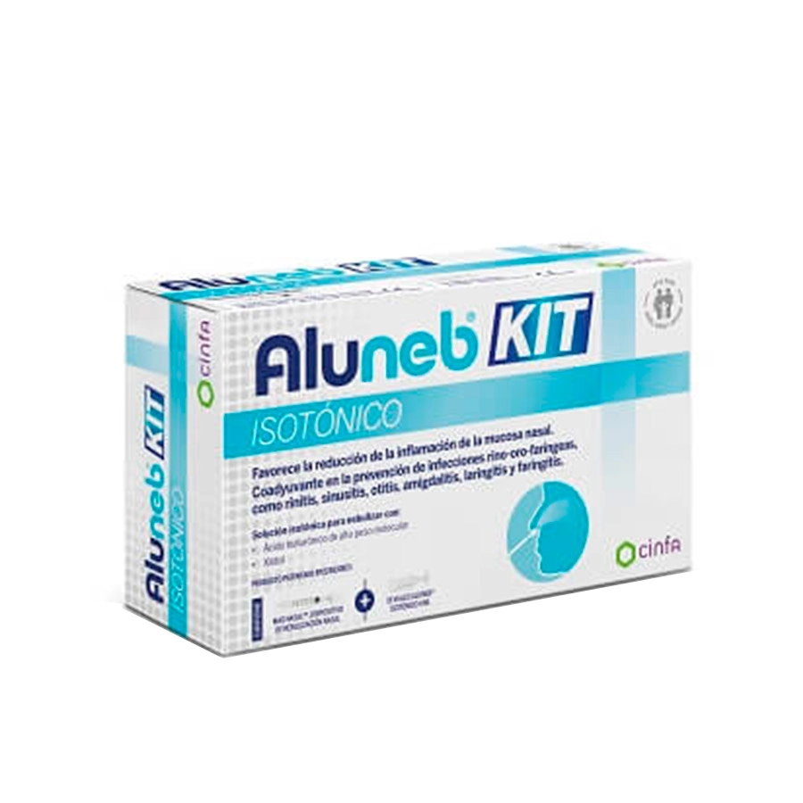 ALUNEB ISOTONICO  KIT 15 VIALES 4 ML + 1 DISPOSITIVO