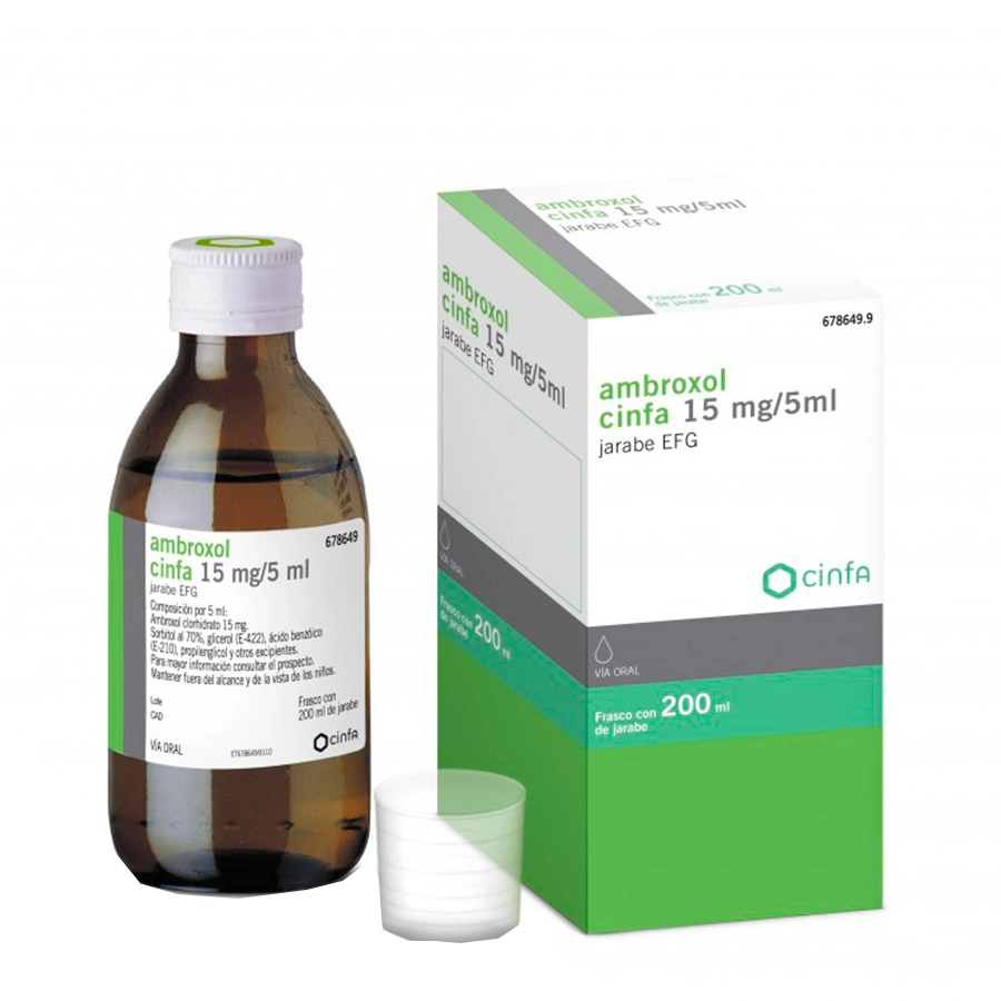 AMBROXOL CINFA EFG 3 MG/ML JARABE 1 FRASCO 200 ML (PET)
