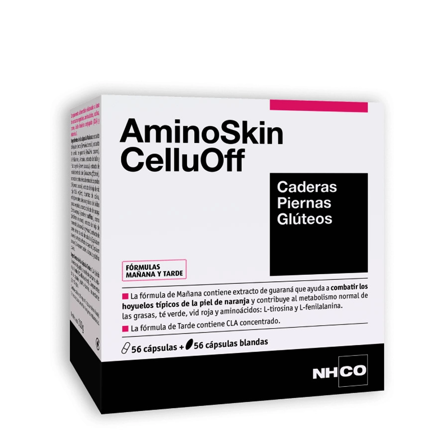 AMINOSKIN CELLUOFF  56 CAPSULAS + 56 CAPSULAS BLANDAS
