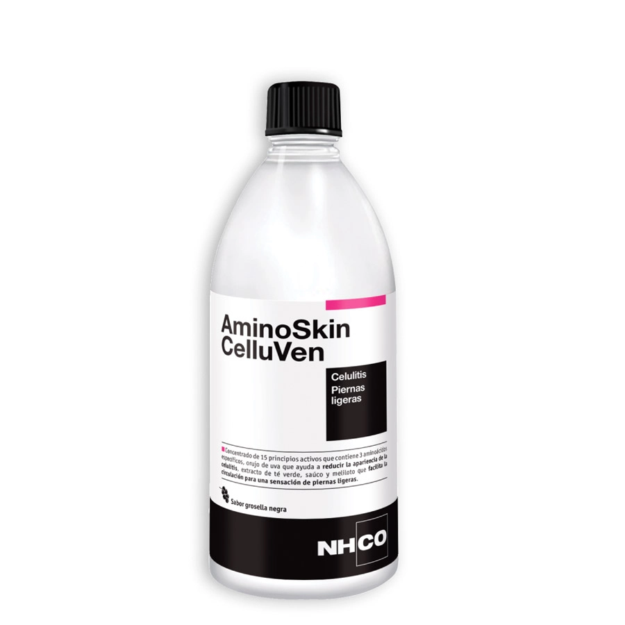 AMINOSKIN CELLUVEN  1 ENVASE 500 ML SABOR GROSELLA NEGRA