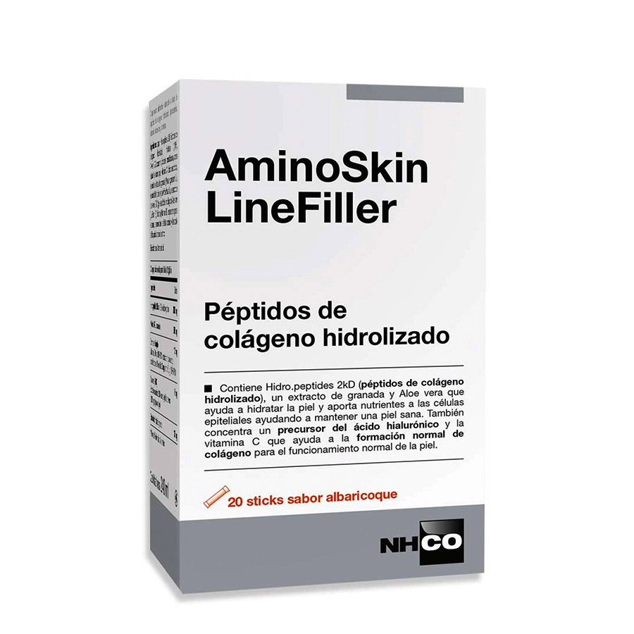 AMINOSKIN LINEFILLER  20 STICKS 12 G SABOR ALBARICOQUE