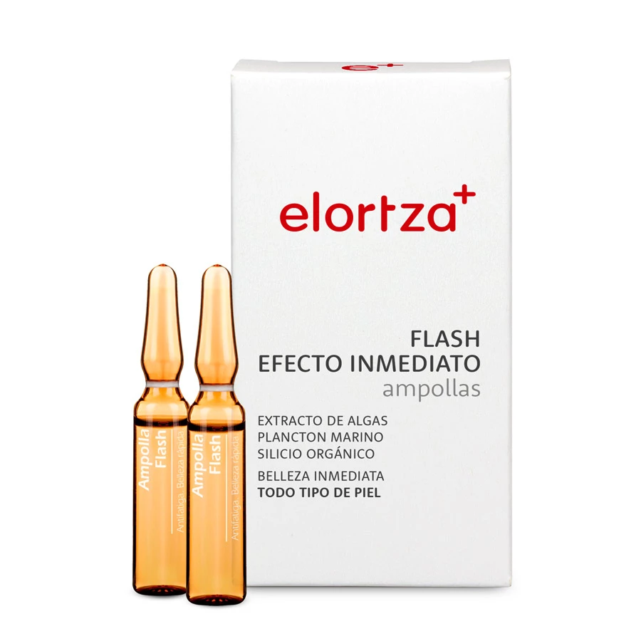 AMPOLLAS FLASH EFECTO INMEDIATO 2 UNID ELORTZA BOTIKA 2ML