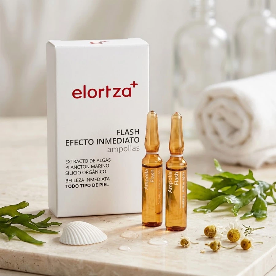 AMPOLLAS FLASH EFECTO INMEDIATO 2 UNID ELORTZA BOTIKA 2ML