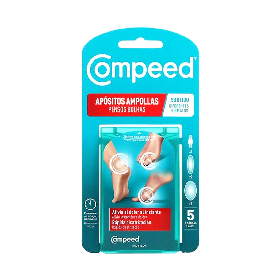 APOSITO COMPEED AMPOLLAS SURTIDO  5 UNIDADES