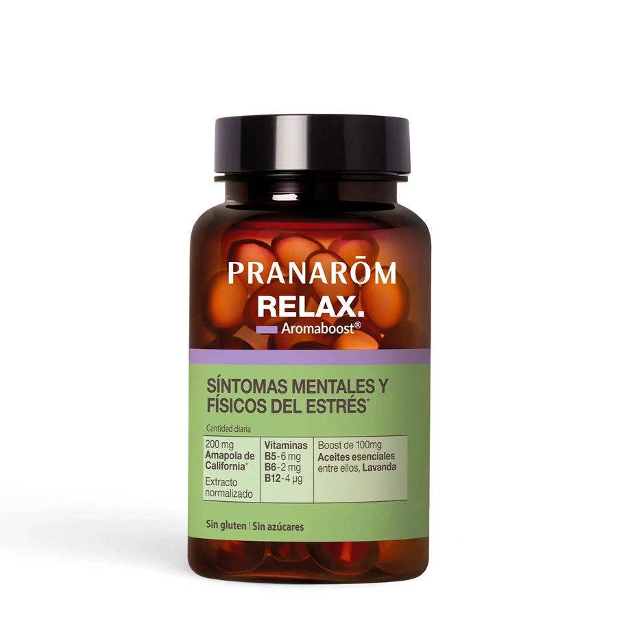 AROMABOOST RELAX PRANAROM 60 CAPSULAS