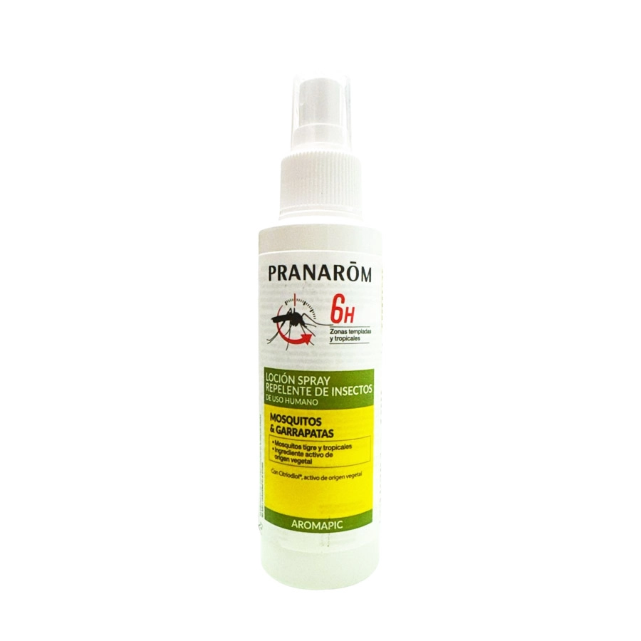 AROMAPIC LOCION REPELENTE DE MOSQUITOS Y GARRAPATAS PRANAROM 75ML