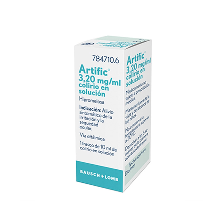 ARTIFIC 3,2 MG/ML COLIRIO EN SOLUCION 1 FRASCO 10 ML