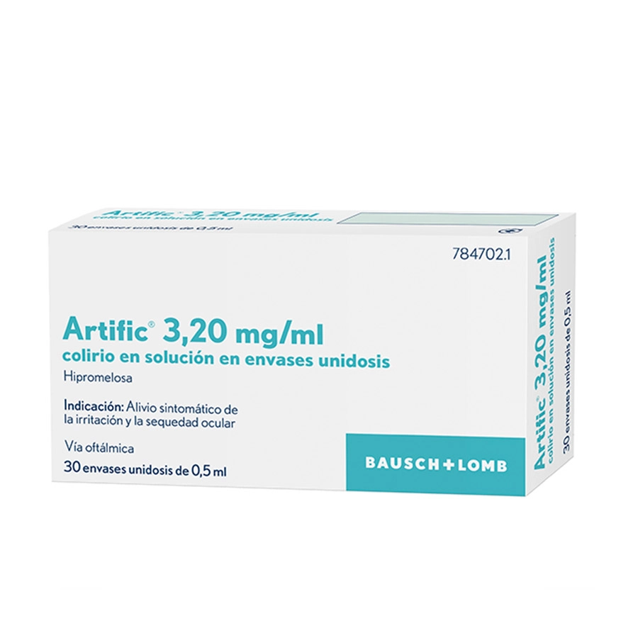 ARTIFIC DIFARMED 3,2 MG/ML COLIRIO EN SOLUCION 30 MONODOSIS 0,5 ML