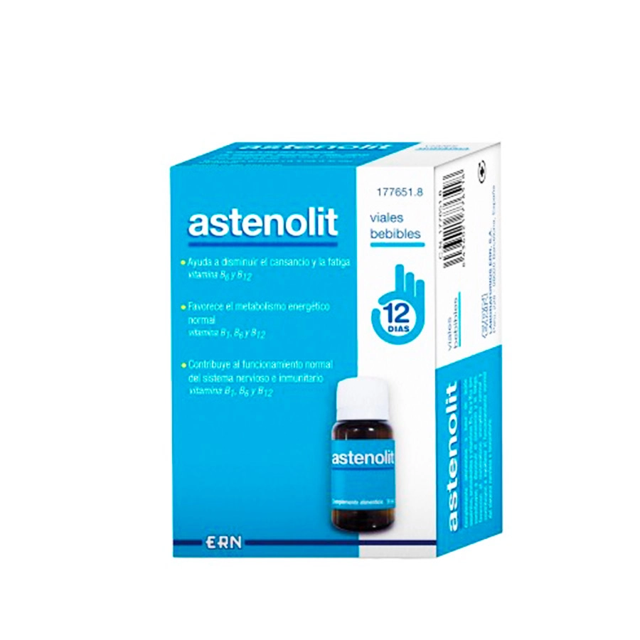 ASTENOLIT  12 VIALES BEBIBLES 10 ML