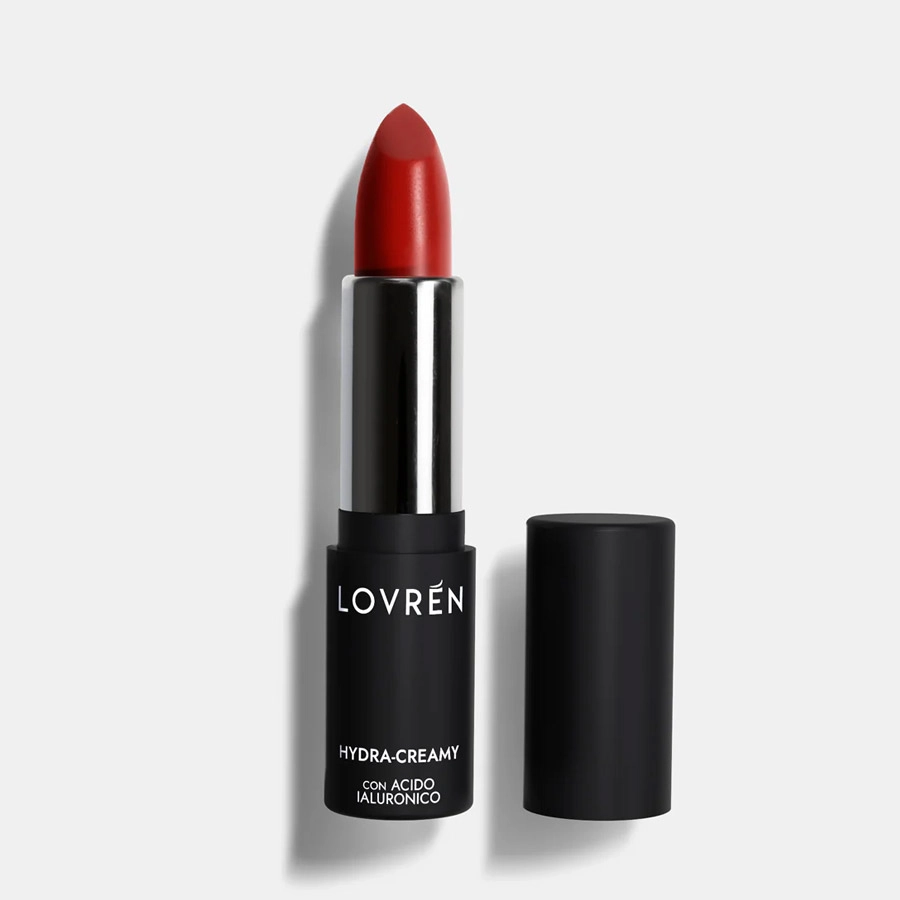 BARRA DE LABIOS HYDRA-CREAMY COLOR ROSSO-INTENSO LOVREN 4,5GR