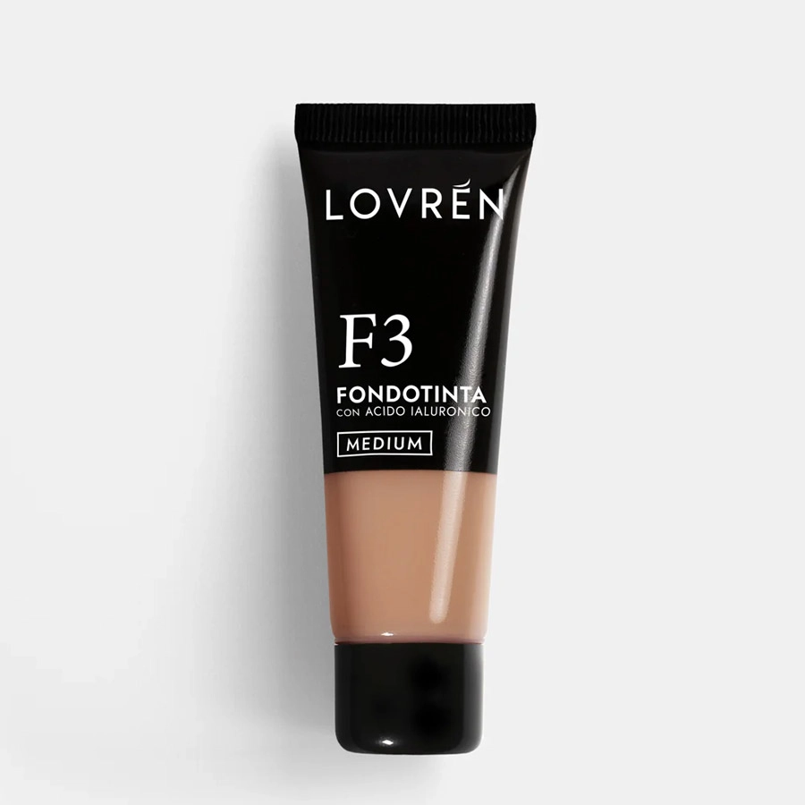 BASE DE MAQUILLAJE EN CREMA COLOR MEDIO LOVREN 25ML