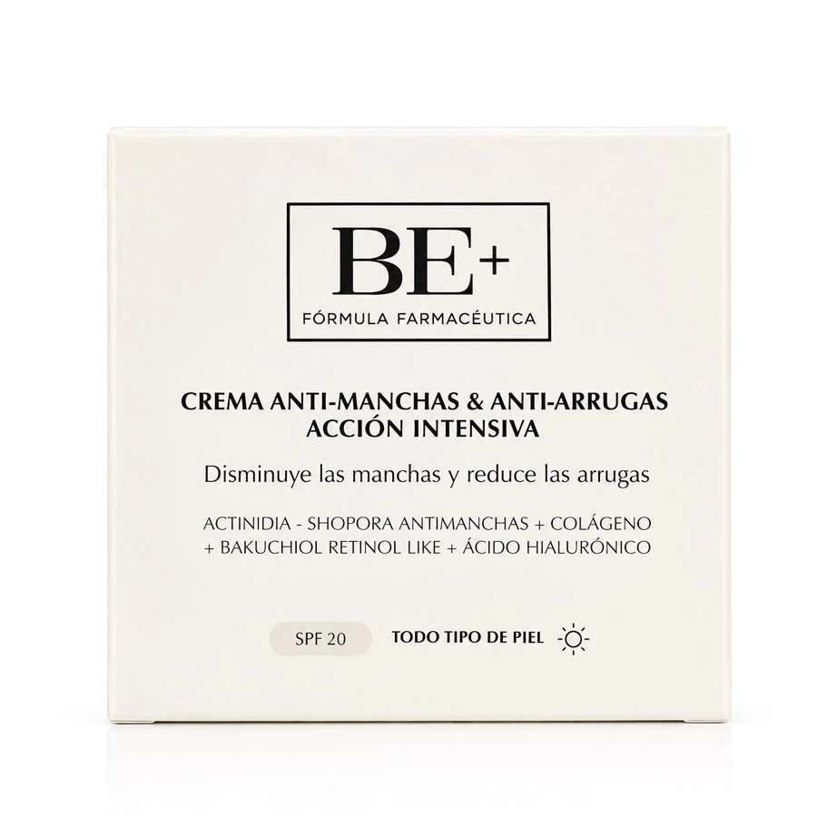 BE+ ENERGIFIQUE ANTI-MANCHAS & ANTI-ARRUGAS CREMA INTENSIVA SPF 20  1 TARRO 50 ML