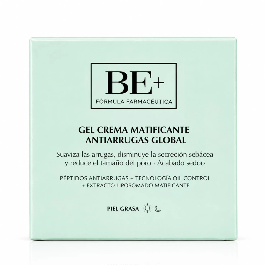 BE+ ENERGIFIQUE ANTIARRUGAS GEL CREMA MATIFICANTE PIEL GRASA  1 ENVASE 50 ML