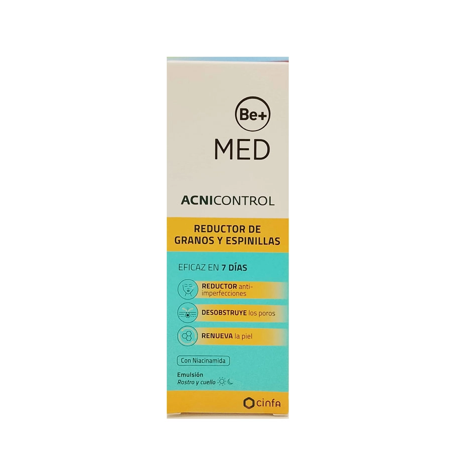 BE+ MED ACNICONTROL REDUCTOR DE GRANOS Y ESPINILLAS  1 ENVASE 40 ML