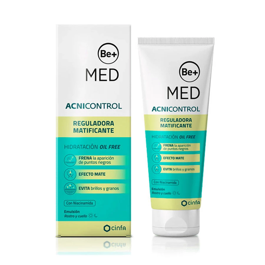 BE+ MED ACNICONTROL REGULADORA MATIFICANTE  1 ENVASE 50 ML
