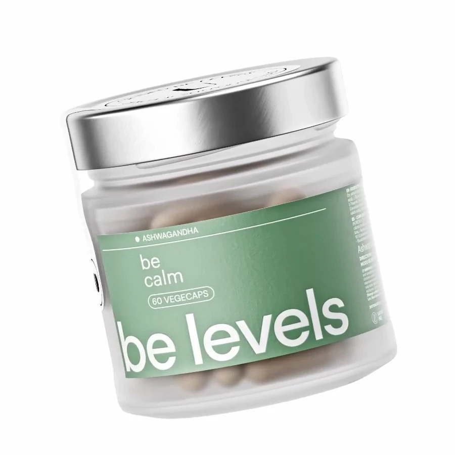 BE CALM BE LEVELS  60 CAPSULAS