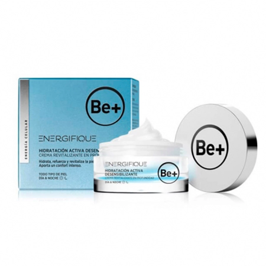 BE+ ENERGIFIQUE HIDRATACION ACTIVA DESENSIBILIZANTE CREMA REVITALIZANTE EN PROFUNDIDAD  1 ENVASE