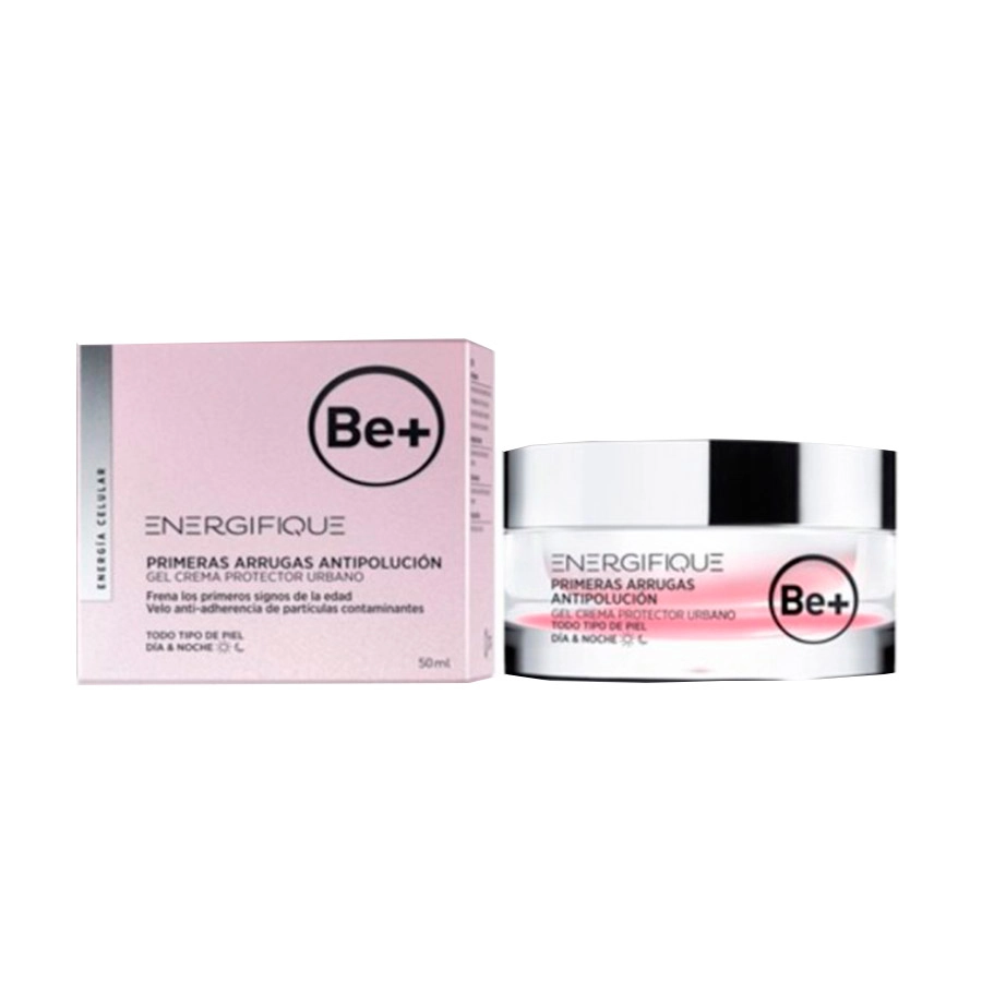 BE+ ENERGIFIQUE PRIMERAS ARRUGAS ANTIPOLUCION GEL CREMA PROTECTOR URBANO 1 TARRO 50 ML
