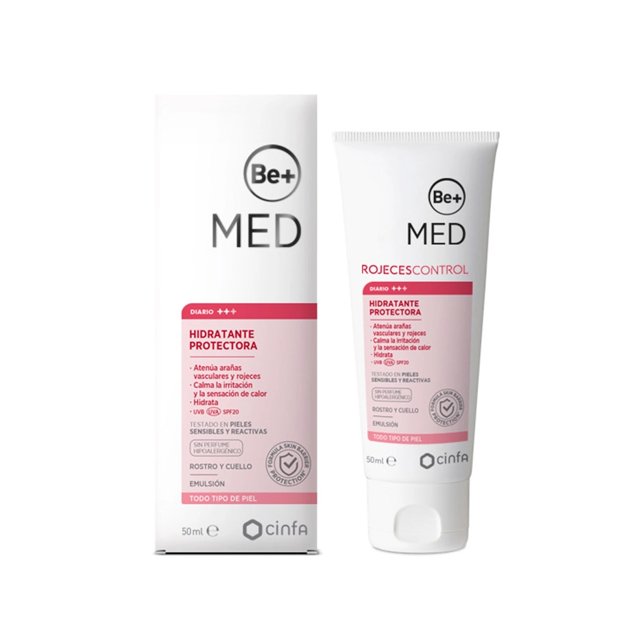BE+ MED ROJECESCONTROL HIDRATANTE PROTECTORA SPF 20  1 TUBO 50 ML
