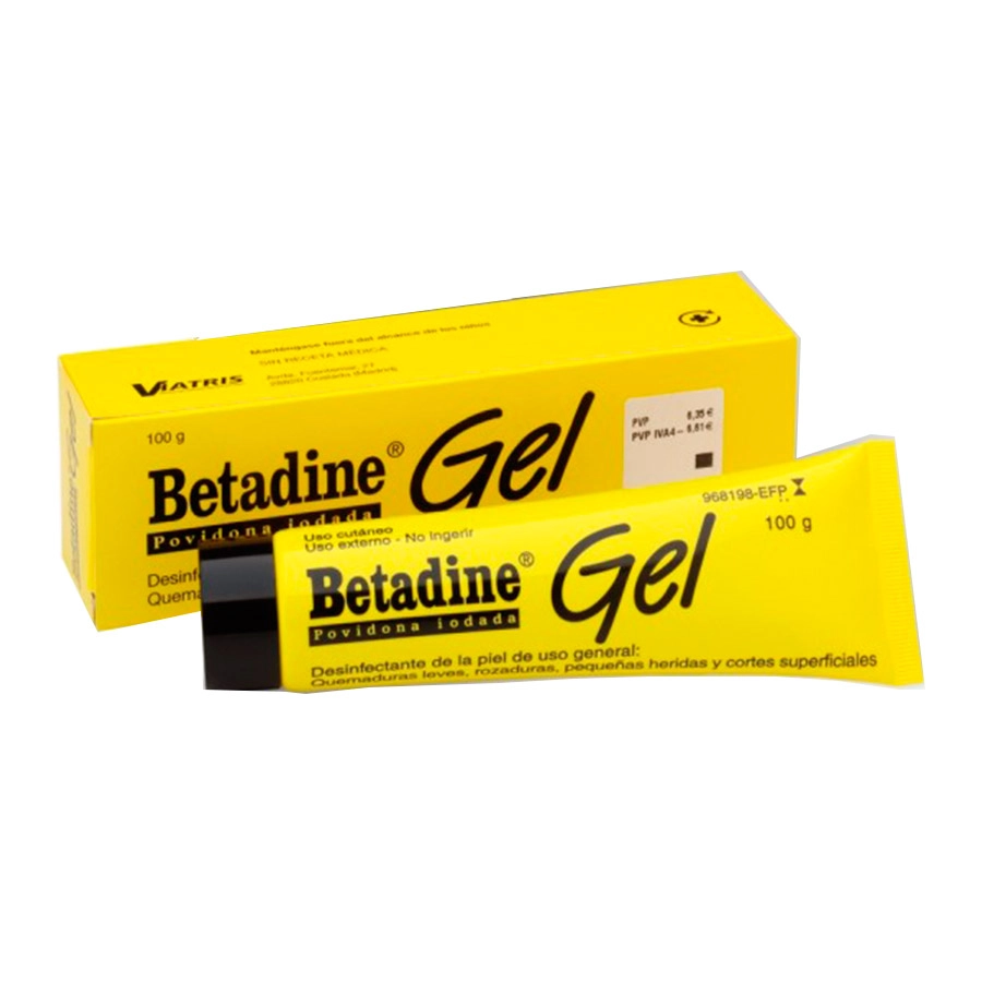 BETADINE 100 MG/G GEL CUTANEO 1 TUBO 100 G