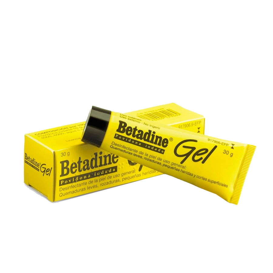 BETADINE 100 MG/G GEL CUTANEO 1 TUBO 30 G