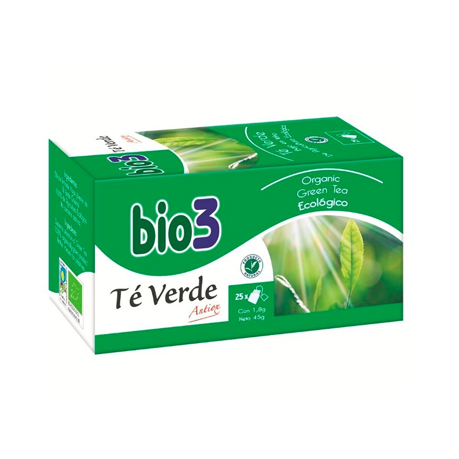 BIO3 TE VERDE ECOLOGICO  25 FILTROS 1,8 G