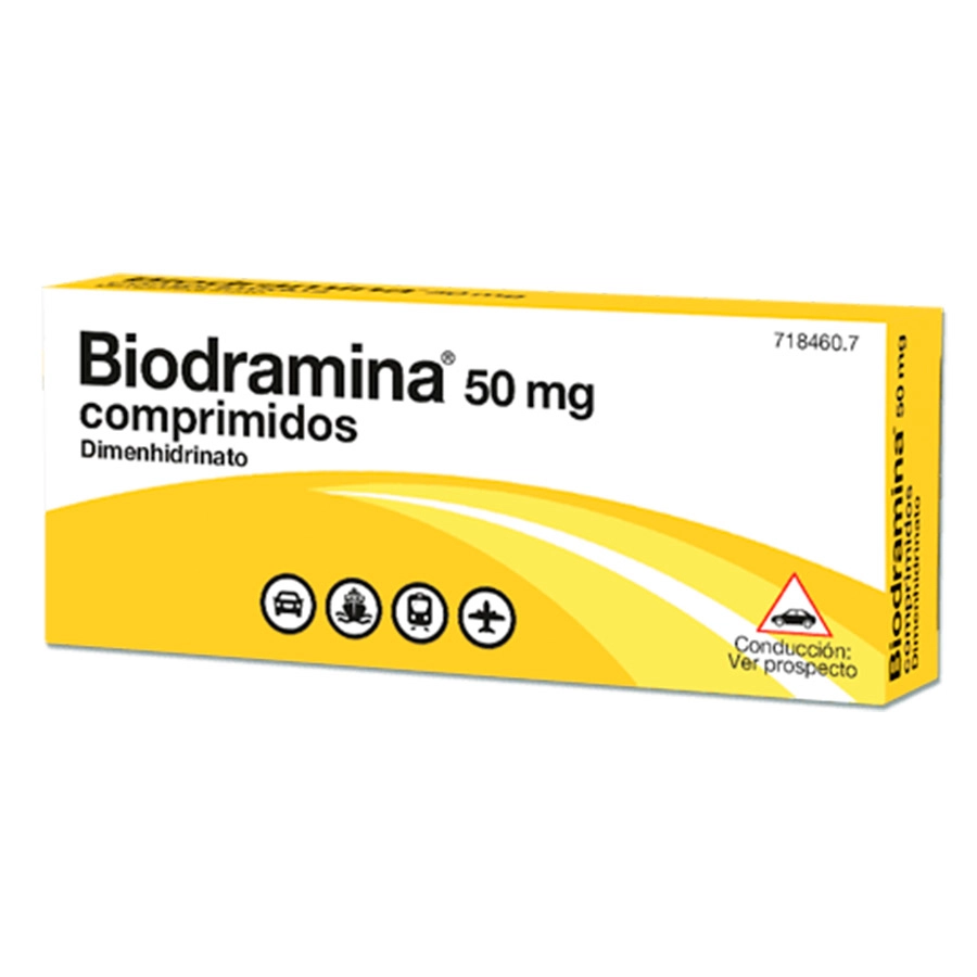BIODRAMINA 50 MG 4 COMPRIMIDOS