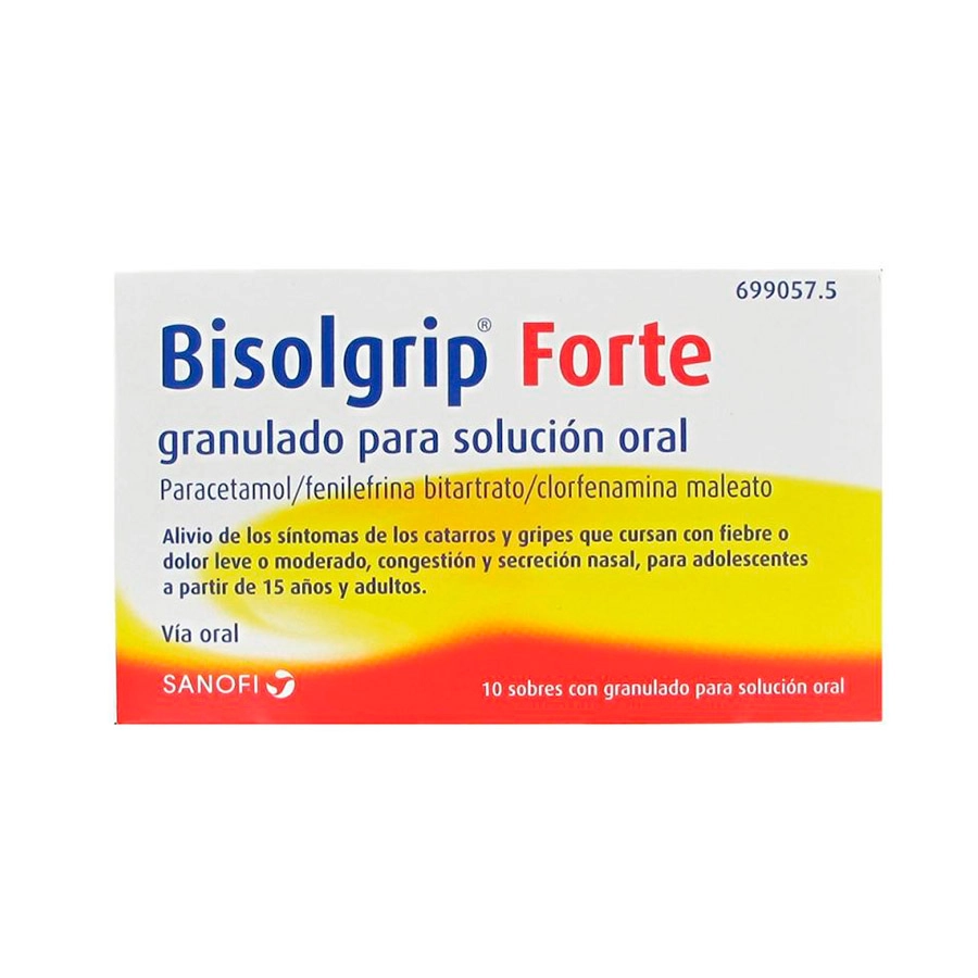 BISOLGRIP FORTE 10 SOBRES GRANULADO PARA SOLUCION ORAL