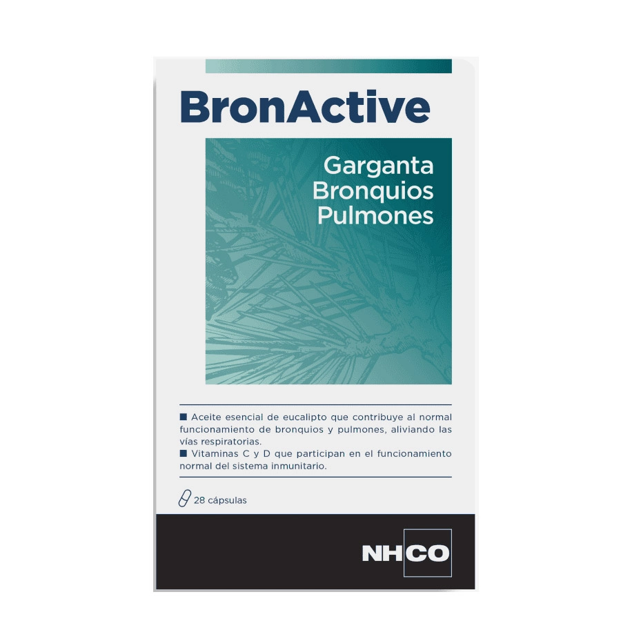 BRONACTIVE  28 CAPSULAS AMINO NHCO