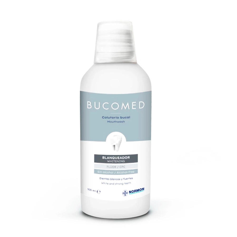 BUCOMED COLUTORIO BLANQUEADOR  1 BOTELLA 500 ML