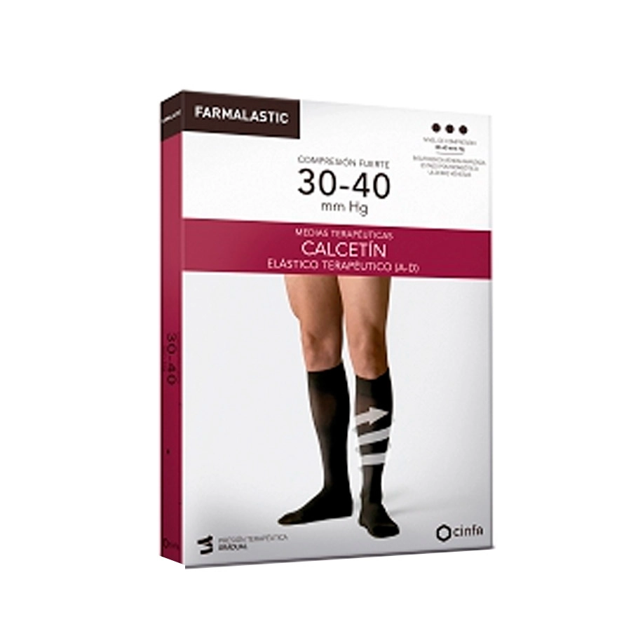 CALCETIN ELASTICO TERAPEUTICO FARMALASTIC TALLA EXTRAGRANDE
