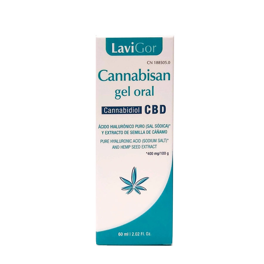 CANNABISAN GEL ORAL  1 ENVASE 60 ML