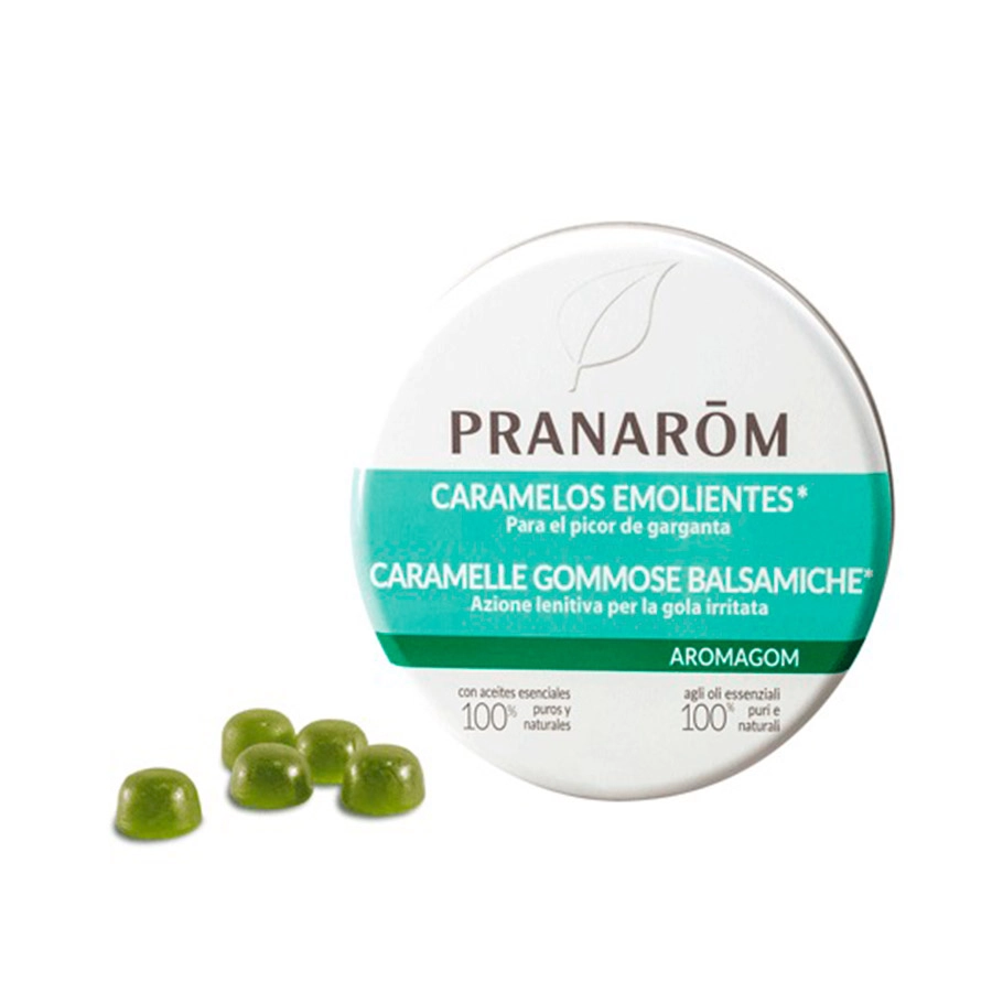 CARAMELOS EMOLIENTES MENTA DE CAMPO AROMAFORCE 45GR PRANAROM