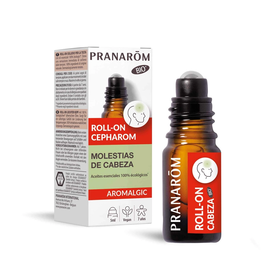 CEPHAROM ROLL-ON MOLESTIAS DE CABEZA PRANAROM 5ML