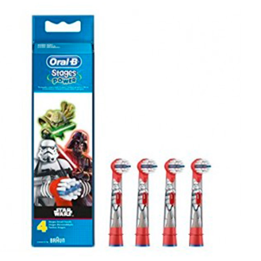 CEPILLO DENTAL ELECTRICO INFANTIL RECAMBIOS ORAL-B PRO KIDS 3+ SPIDERMAN 4 RECAMBIOS