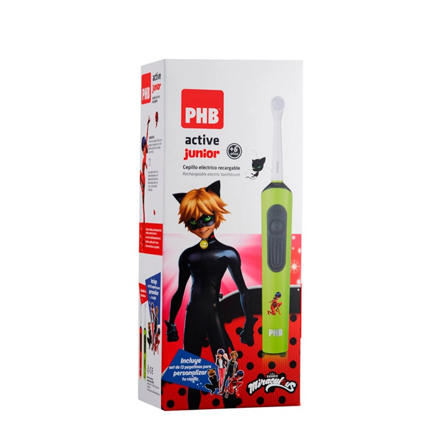 CEPILLO DENTAL ELECTRICO PHB ACTIVE JUNIOR VERDE