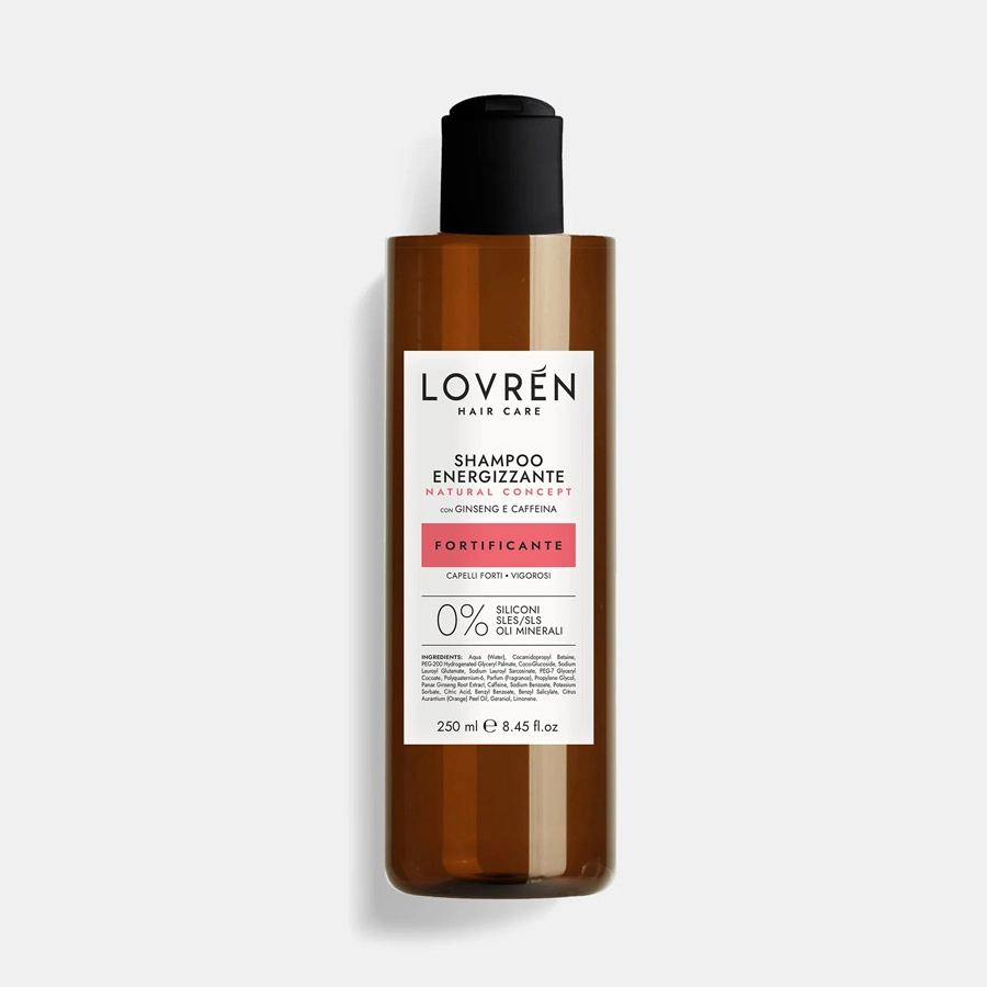 CHAMPU FORTIFICANTE NATURAL 0% LOVREN 250ML