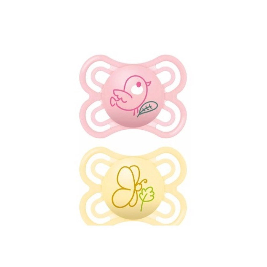 CHUPETE SILICONA MAM PERFECT 2 - 6 MESES MATT R PACK DOBLE