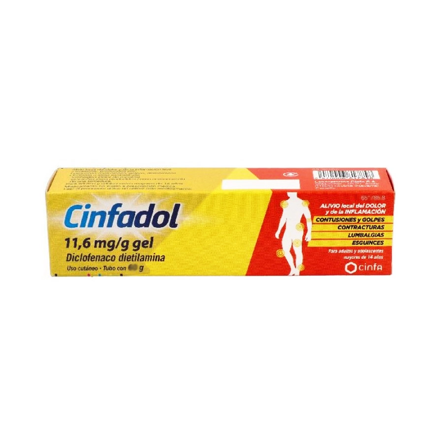 CINFADOL 11,6 MG/G GEL CUTANEO 1 TUBO 100 G