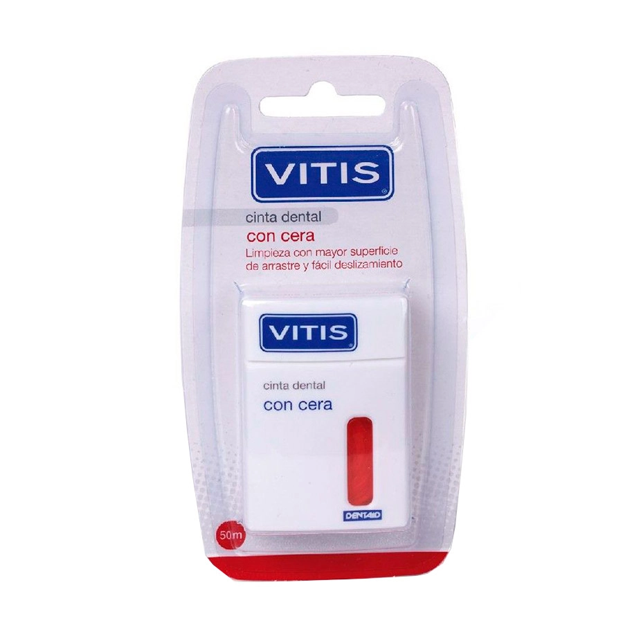 VITIS CINTA DENTAL CON CERA  50 M
