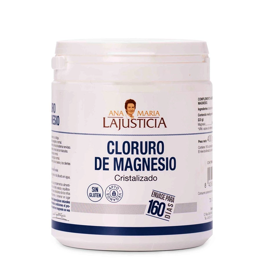 CLORURO DE MAGNESIO CRISTALIZADO ANA MARIA LAJUSTICIA 1 BOTE 400 G