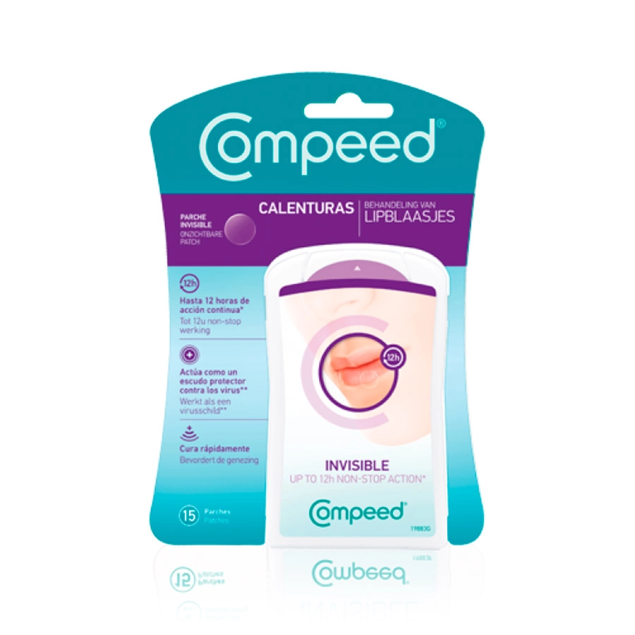 COMPEED HERPES LABIAL  15 PARCHES